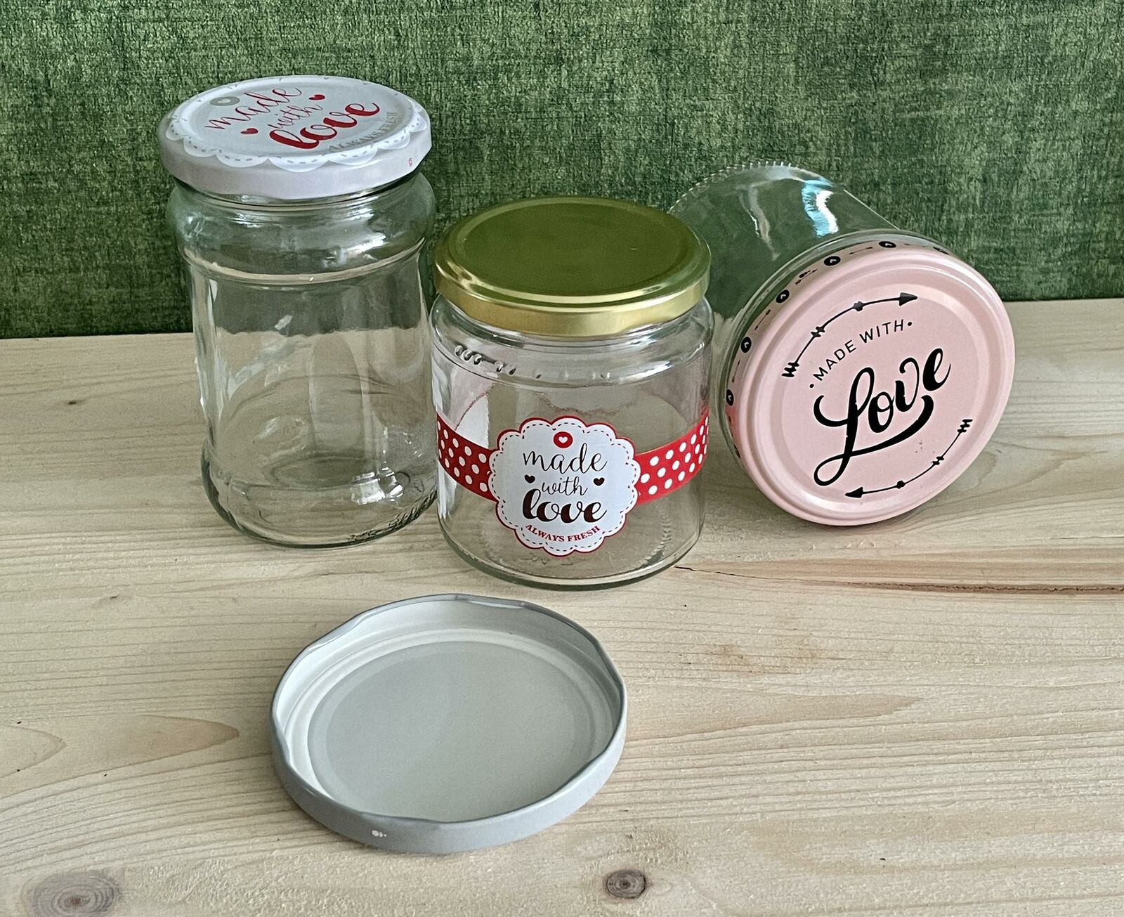 Twist-off jars for preserving