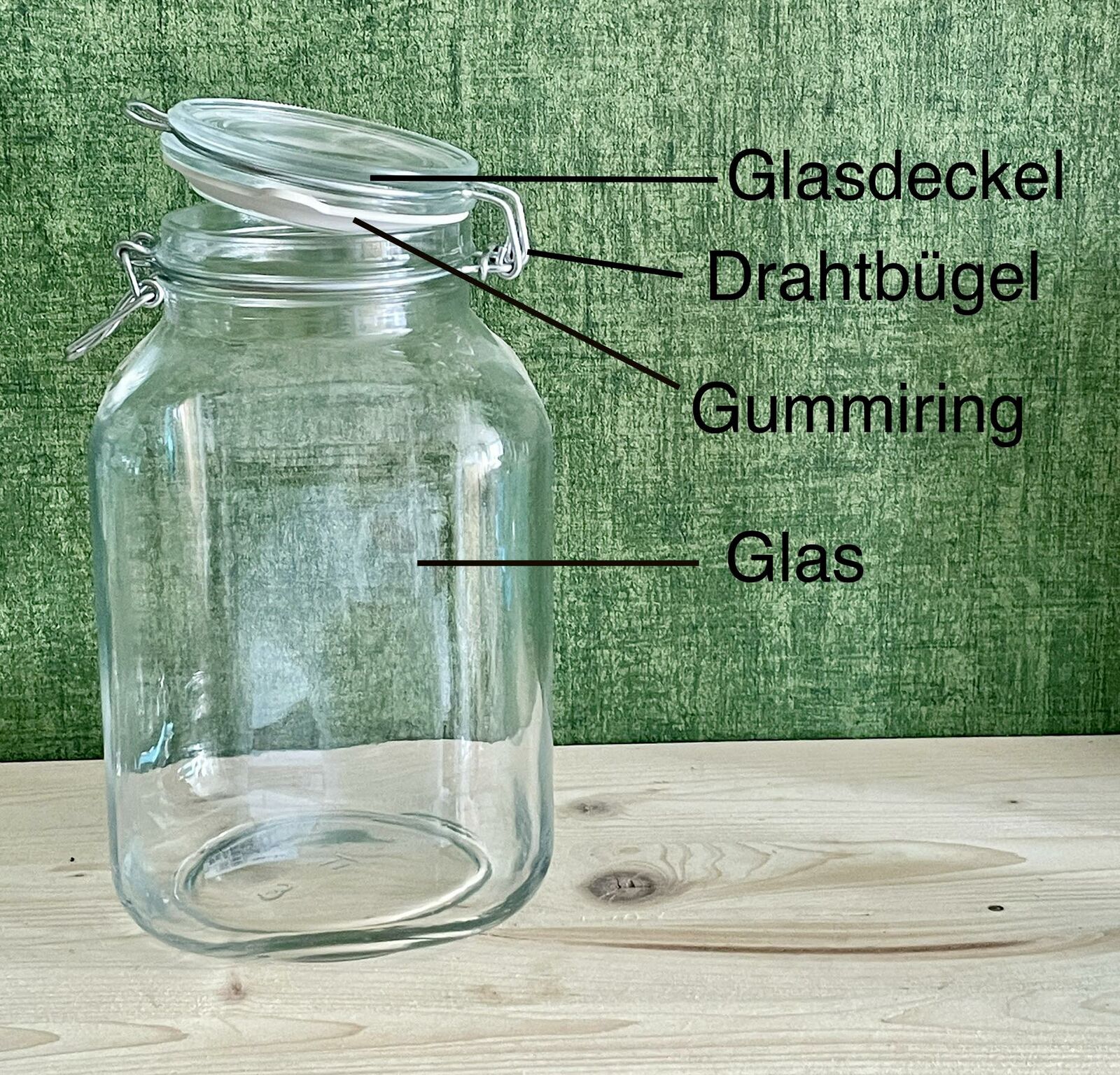 Canning jars for preserving