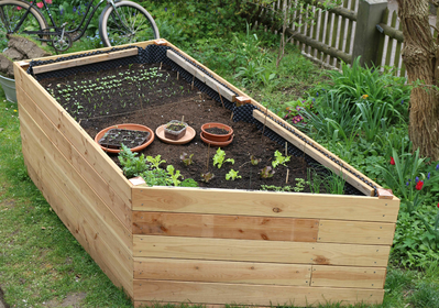 Building and filling raised beds: a guide