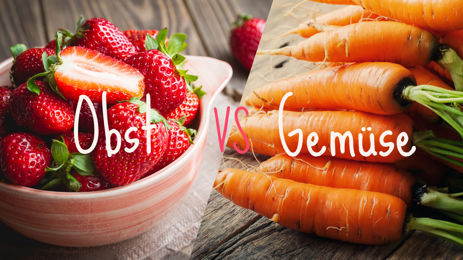 Was ist der Unterschied zwischen Obst und Gemüse?